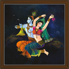 Radha Krishna Paintings (RK-2255)